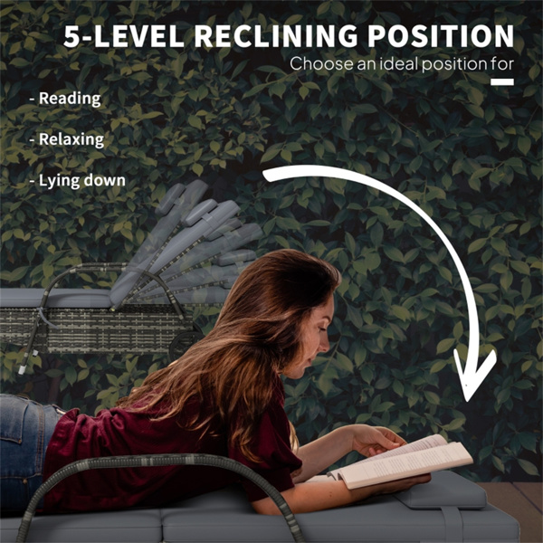 Folding Lounge Chairs / beach chair ( Amazon Shipping)（Prohibited by WalMart）-4