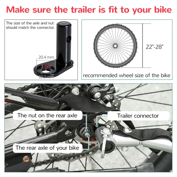 儿童自行车拖车 （ Amazon Shipping）（WalMart禁售）-6
