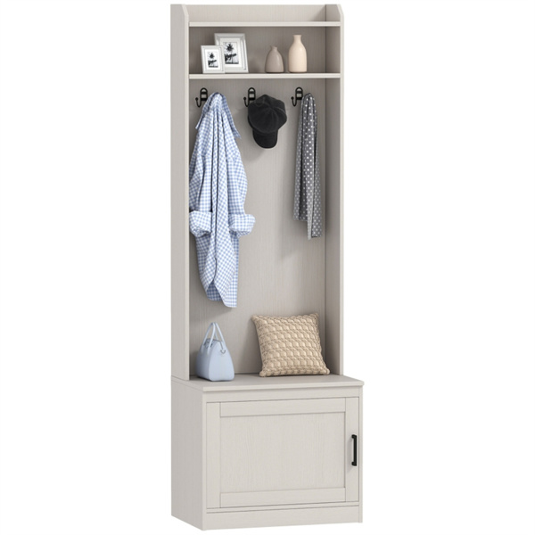Shoe Storage Cabinet、Coat Rack-1