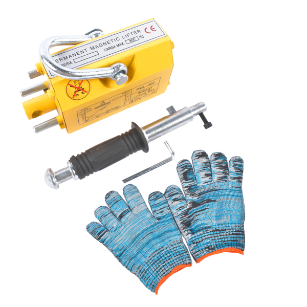 起重器 Permanent Magnetic Lifter 660 lbs/300 kg Capacity Lifting Magnet Neodymium Hoist-5