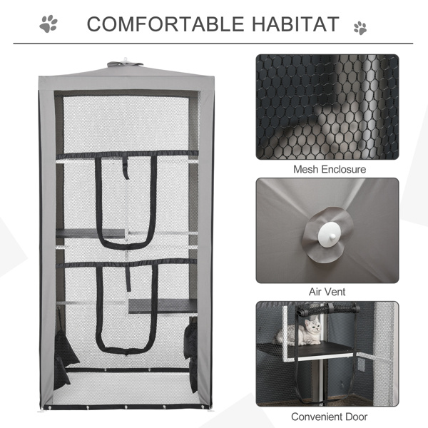 宠物屋、猫笼 （ Amazon Shipping）（WalMart禁售）（周末不发货）-5