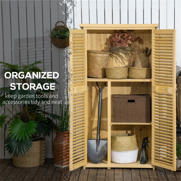室外花园储物棚工具房 （ Amazon Shipping）（WalMart禁售）（周末不发货）-5