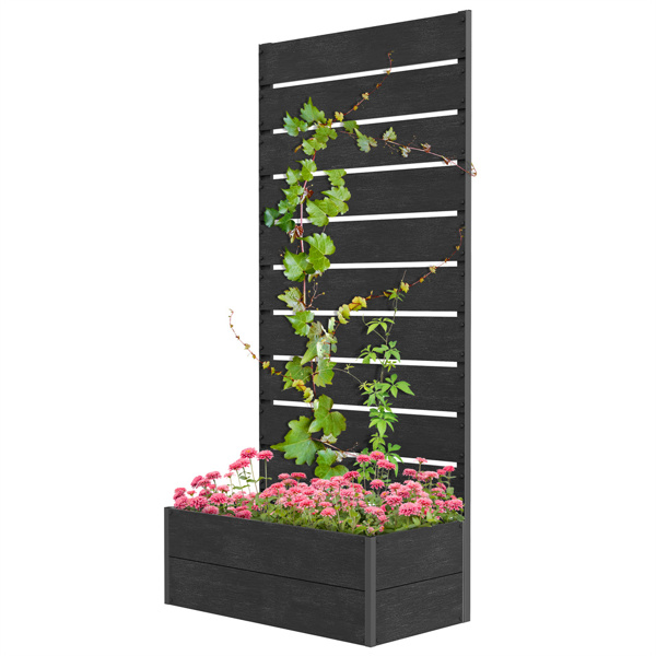 高架花园床/木制花盆 /木材种植箱（周末不发货）（ Amazon Shipping）（WalMart禁售）-1