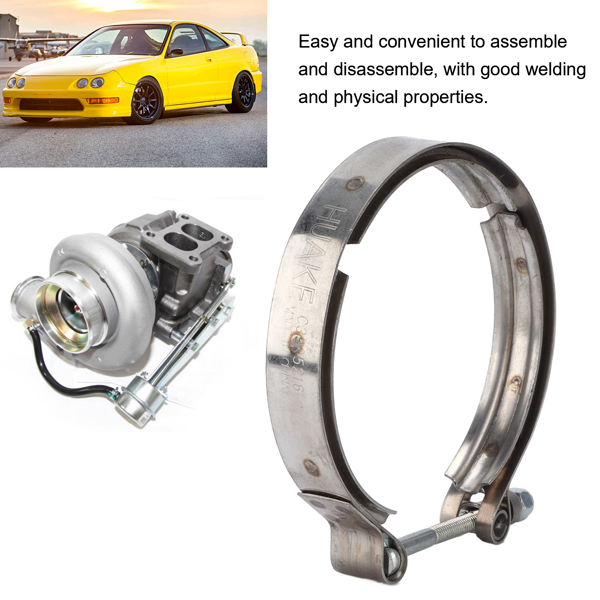 汽车配件 涡轮增压器排气管V带夹 适用于 Cummins HX40/s300 Turbo（TU-C3905216）-5
