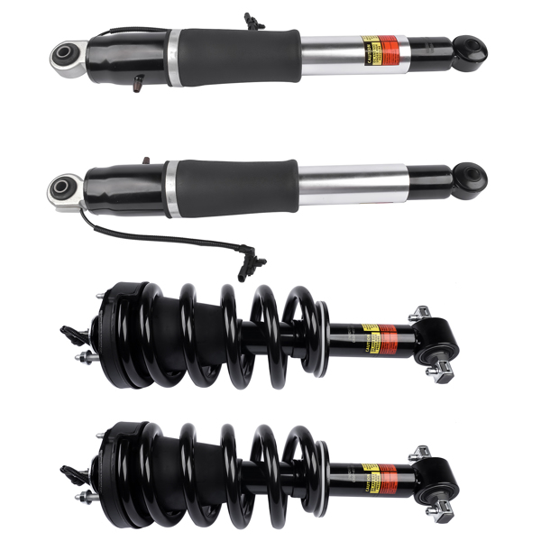 减震器 Set of 4 Front Strut Assys + Rear Shock Absorbers For Cadillac Escalade Chevrolet Tahoe Suburban GMC Yukon 2015-2020 84977478 23151122-2