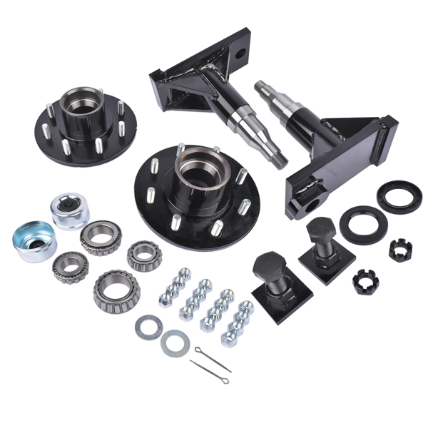 海运集装箱车轮 Container Wheels 8x 6.5 Lug Container Mobile 8000LB Hub & Spindle Kit Heavy Duty-4