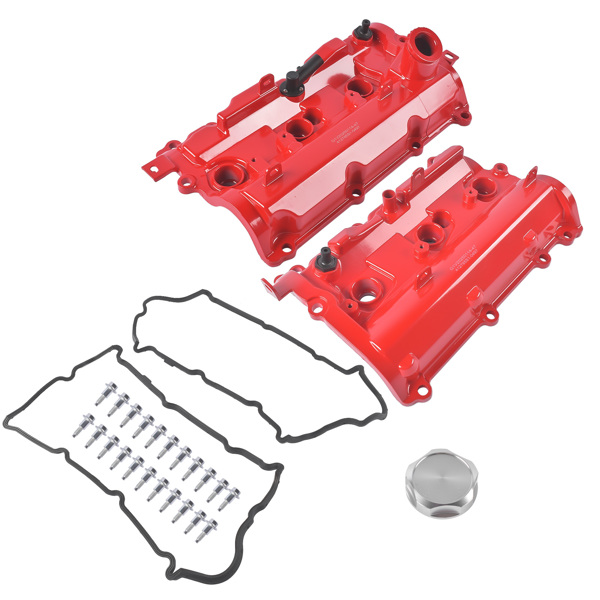 气门室盖 Aluminum Valve Cover Set LH & RH for Infiniti G37 2008-2013 Nissan 370Z 2009-20 13264EY01E 13264EY01C-2