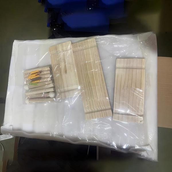 小红书爆款！婚礼季木质 9件艺术装饰洞洞板套装 ——40*60CM,卧室、客厅、厨房、办公室、地下车库多场景适用，收纳装饰为一体-5