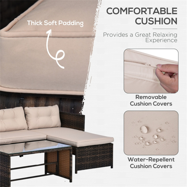  Pieces Patio Furniture Set-5