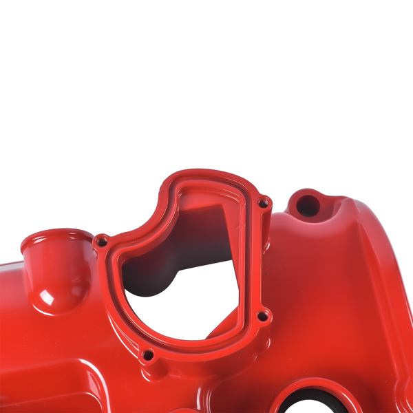 气门室盖 Pair of Left and Right Engine Valve Cover w/ Gasket for Infiniti FX45 M45 Q45 2002-2010 13264AR010 Red 2Pcs-5