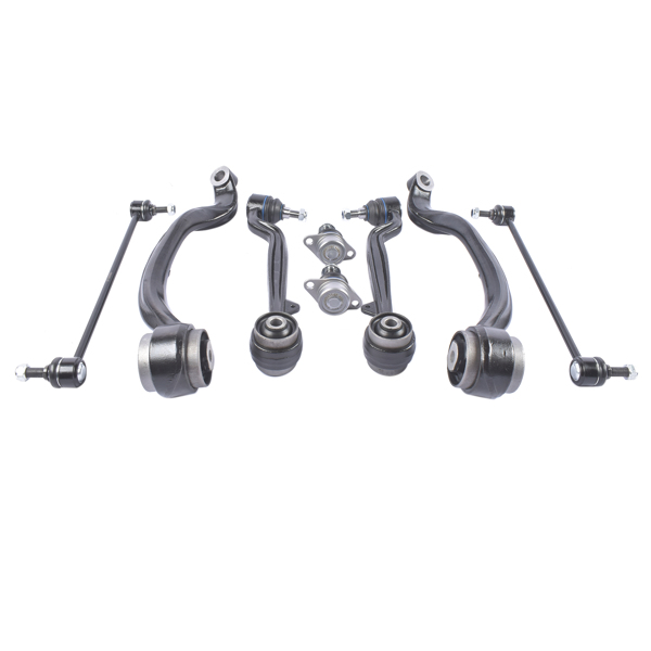 控制臂 8Pcs Front Upper Lower Left & Right Control Arm Ball Joint Sway Bar for Land Rover Range Rover MK3 2003-2012-2
