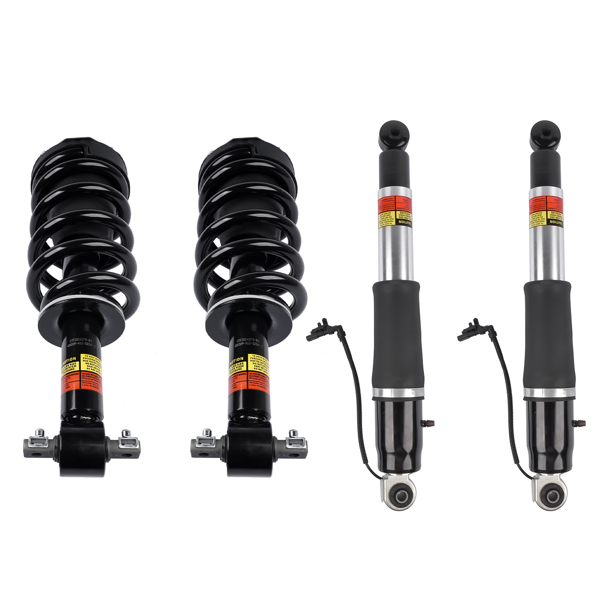 减震器 Set of 4 Front Strut Assys + Rear Shock Absorbers For Cadillac Escalade Chevrolet Tahoe Suburban GMC Yukon 2015-2020 84977478 23151122-8