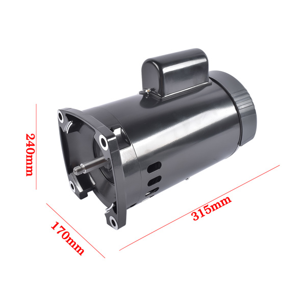 泳池水泵电机 B2848 Swimming Pool Pump Motor 1HP 3450RPM Single Speed 56Y Frame for Pentair WhisperFlo WFE-4-12