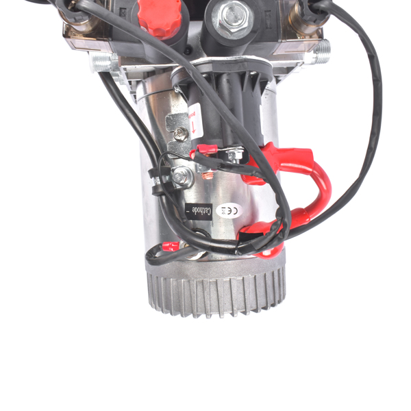  液压泵 8 Quart Double Acting Hydraulic Power Unit Dump Trailer Hydraulic Pump 12V DC 3200 PSI SAE #6-8