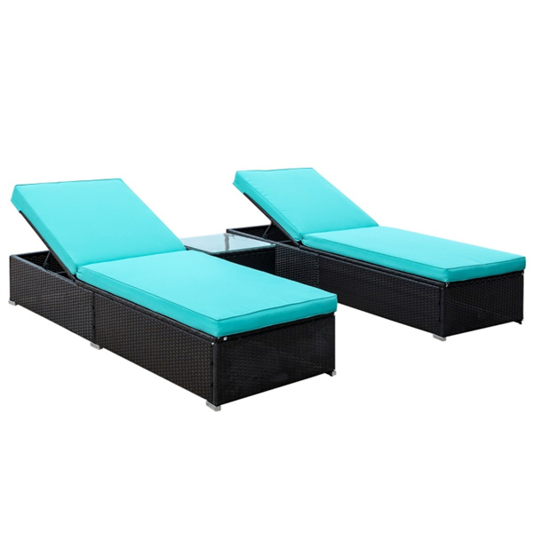 Folding Lounge Chairs / beach chair ( Amazon Shipping)（Prohibited by WalMart）-1