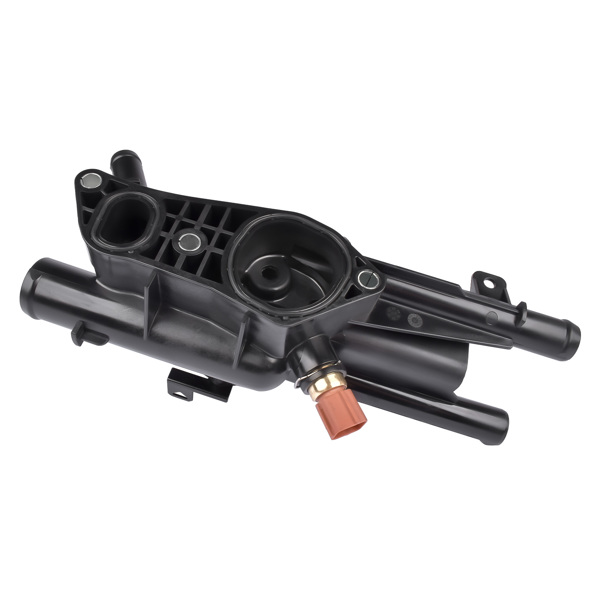 节温器总成 Thermostat Housing for Hyundai Santa Fe Sport Sonata Tucson Kia Optima Sportage Sorento 2010-2016 Black Plastic 25600-2G500 902-5128 256002G500-8