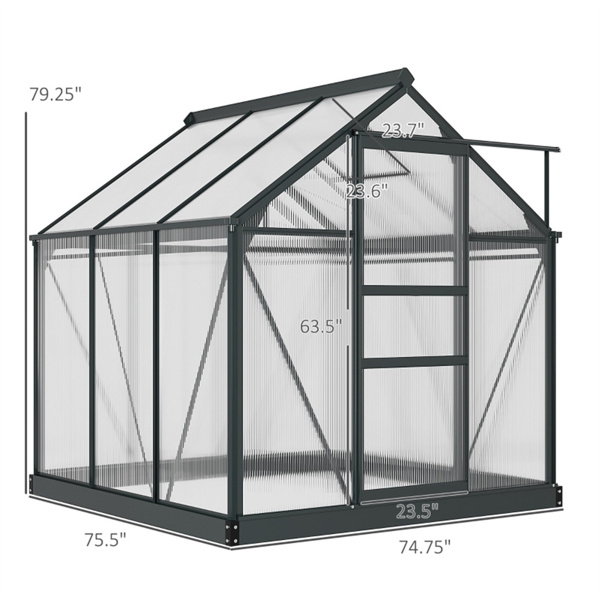 Walk-in Greenhouse ( Amazon Shipping)（Prohibited by WalMart）-3