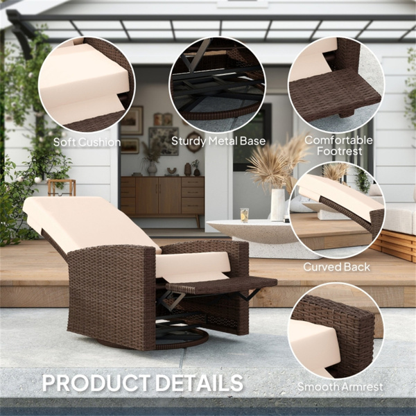 Folding Lounge Chairs / beach chair ( Amazon Shipping)（Prohibited by WalMart）-6
