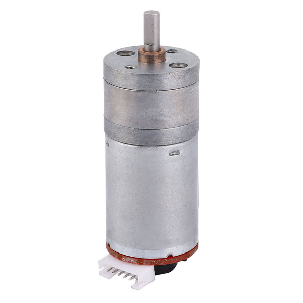 DIY Encoder Gear Motor with Mounting Bracket 65mm Wheel Kit for Smart Car Robot DC12V(1000RPM)-6