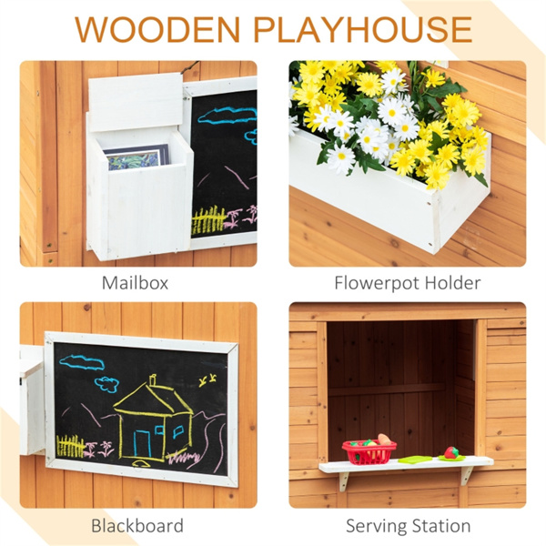 Wooden Playhouse-5