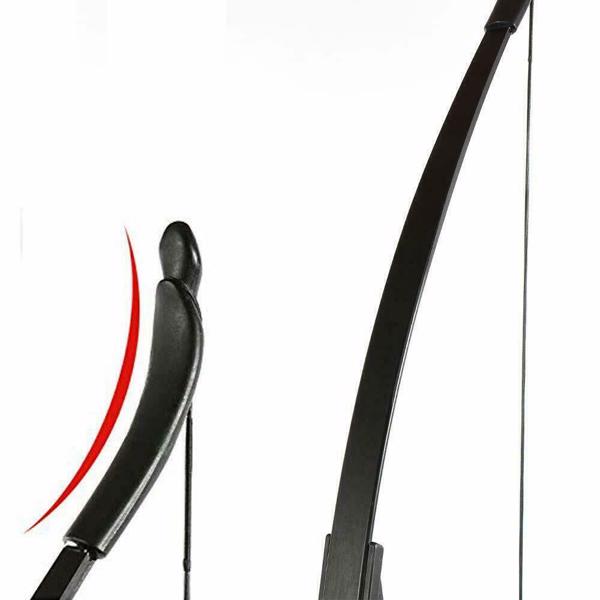 53"Takedown Recurve Bow Fiberglass Arrows Set 40lbs Archery Bow Hunting Shoot UK-3