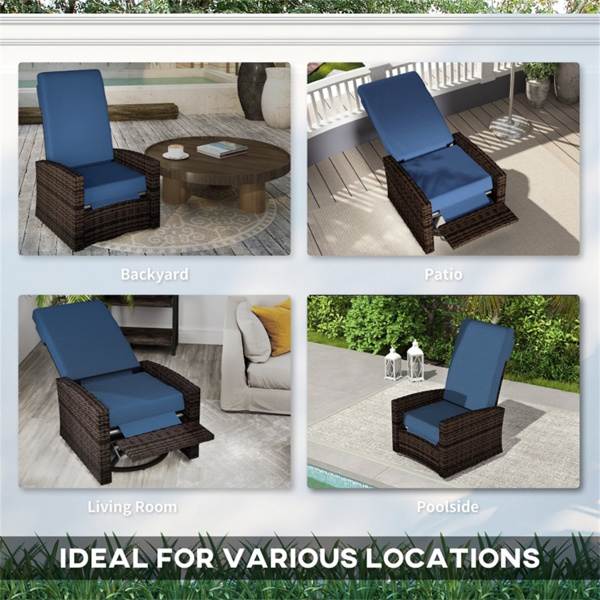 Folding Lounge Chairs / beach chair ( Amazon Shipping)（Prohibited by WalMart）-6