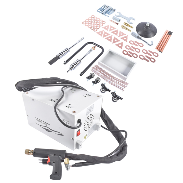修复机 110V 6 Modes Dent Puller & Spot Welder Kit Welding Machine Car Body Repair Kit for Auto Dent Removal-6