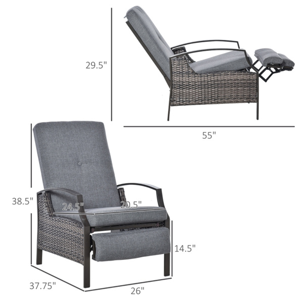 Folding Lounge Chairs / beach chair ( Amazon Shipping)（Prohibited by WalMart）-3