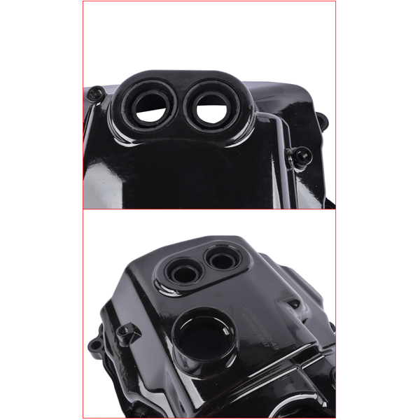 气门室盖 2PCS Left & Right Aluminum Engine Valve Cover w/ Gasket for 2015-2022 Ford Transit-150 250 350, 2015-2017 Ford Expedition Lincoln Navigator 3.5L V6-11