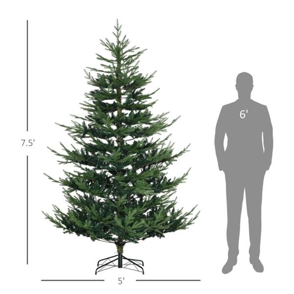 7.5 ft 圣诞树， -AS （周末不发货）（ Amazon Shipping）（WalMart禁售）-2