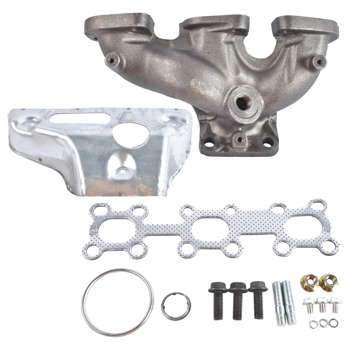 排气歧管 Rear Manifold Flange w/ Gasket for Nissan Altima Murano Quest Maxima INFINITI 2003-2009