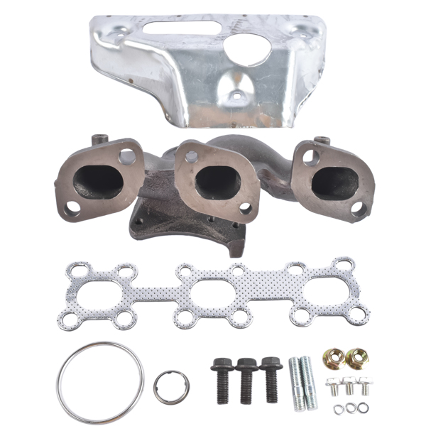 排气歧管 Rear Manifold Flange w/ Gasket for Nissan Altima Murano Quest Maxima INFINITI 2003-2009-2