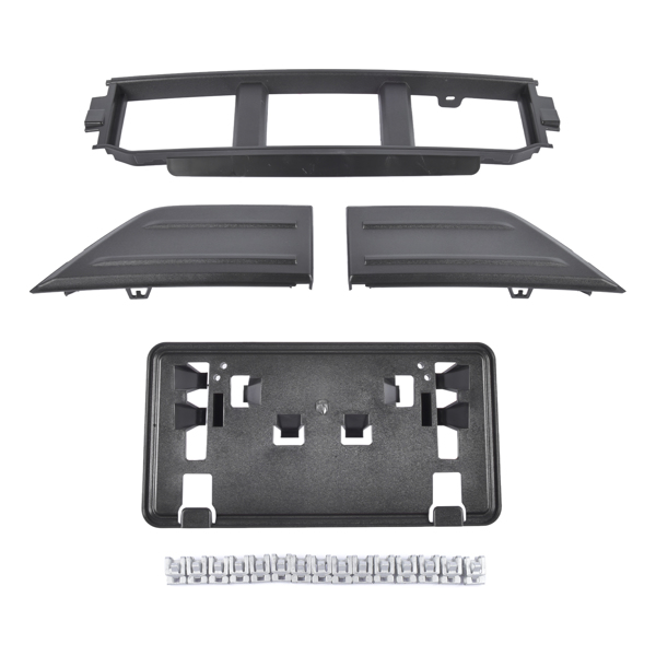 前保险杠套装 Front Lower Bumper Corner Grille & Bumper Cover for 2021-2023 Ford F150 F-150 ML3Z17B968BB-1