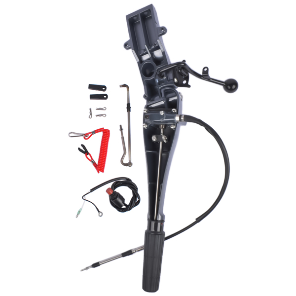 转向手柄 697-W0084-00-4D Steering Tiller Handle Assembly For Yamaha Outboard Motor 2T 69D Enduro E60HMHD 697-W0084; 48HP 55HP-7
