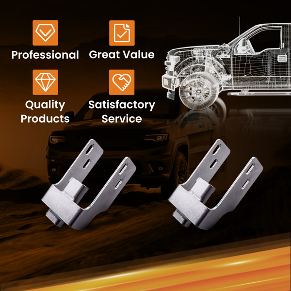 适用于 2007-2013 年雪佛兰 GMC Silverado Sierra 1500 皮卡的 3 英寸车身升降套件-3