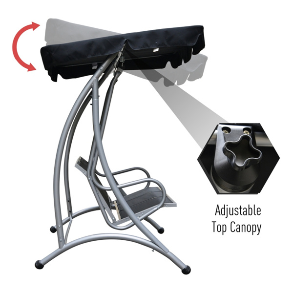 Outdoor Patio Swing Chair ( Amazon Shipping)（ Prohibited by WalMart ）-4