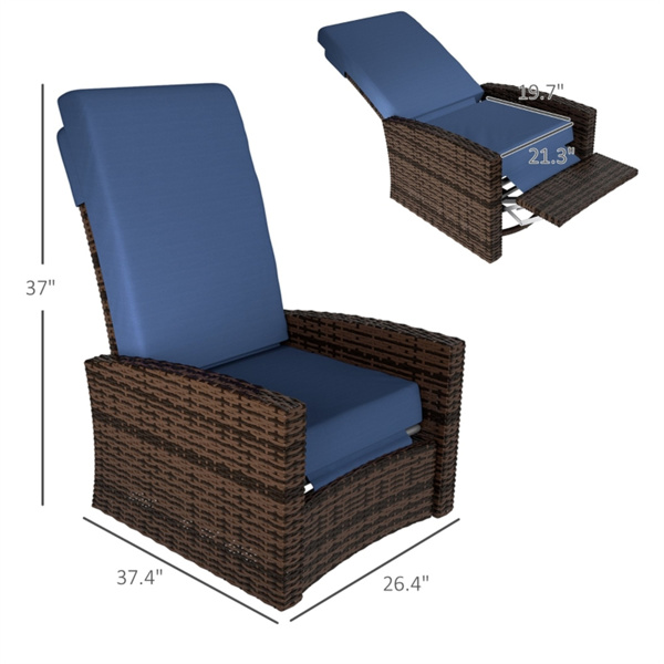 Folding Lounge Chairs / beach chair ( Amazon Shipping)（Prohibited by WalMart）-3