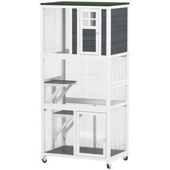 猫舍/木制猫屋（周末不发货）（ Amazon Shipping）（WalMart禁售）