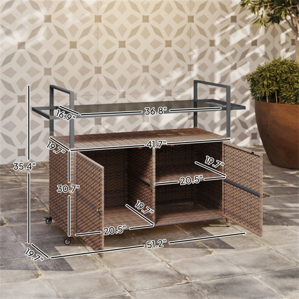 Outdoor Bar Table( Amazon Shipping)（Prohibited by WalMart）-3
