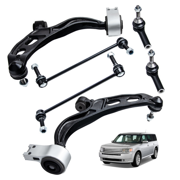 6 件套前下控制臂组件 适用于  Ford Taurus 2010 - 2012 All Models-1
