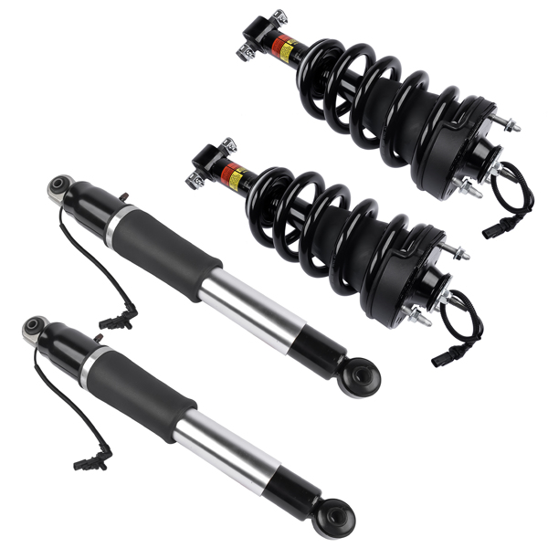 减震器 Set of 4 Front Strut Assys + Rear Shock Absorbers For Cadillac Escalade Chevrolet Tahoe Suburban GMC Yukon 2015-2020 84977478 23151122-6