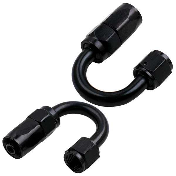 油管6AN 20FT Fuel Nylon Stainless Steel Braided Oil Hose Fittings AN6-4
