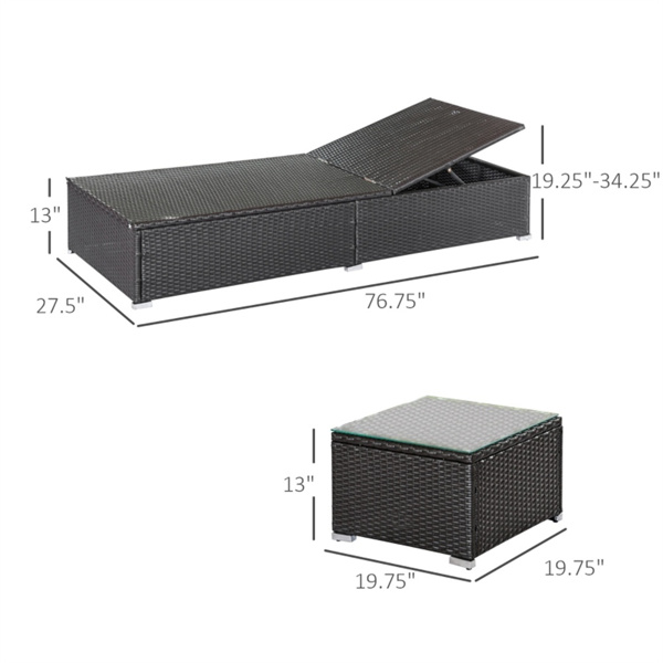 Folding Lounge Chairs / beach chair ( Amazon Shipping)（Prohibited by WalMart）-3