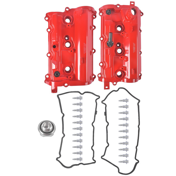 气门室盖 Aluminum Valve Cover Set LH & RH for Infiniti G37 2008-2013 Nissan 370Z 2009-20 13264EY01E 13264EY01C-3