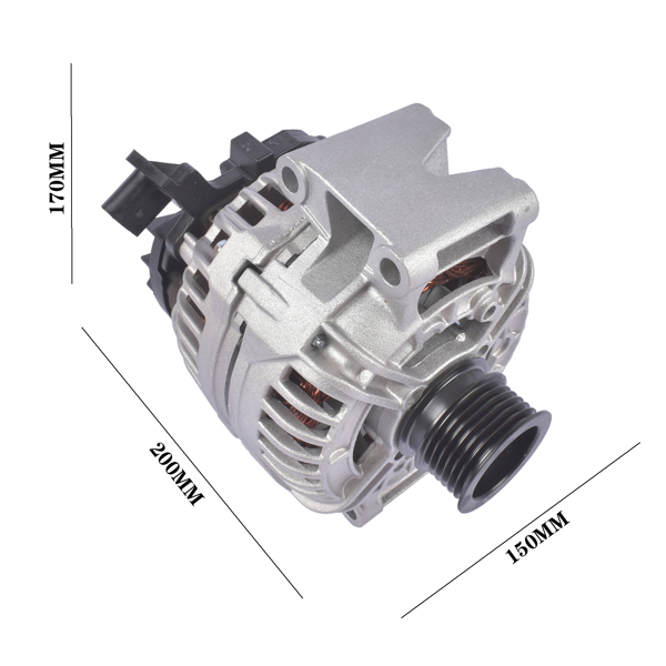 发电机 Alternator 12V 150A for Mercedes-Benz W203 C230 W212 E350 R171 SLK280 SLK300 SLK350 2005-2011-5