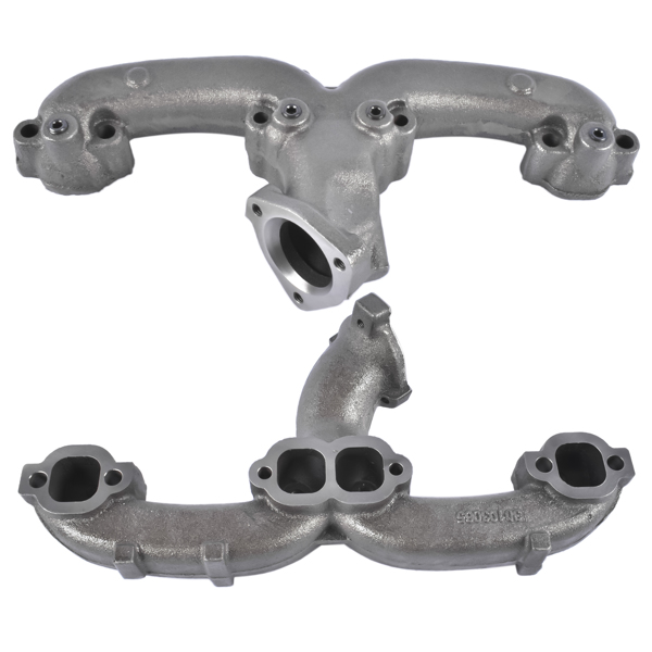 排气歧管 Pair Rear Manifolds for 1969-1972 Chevy GMC Blazer Jimmy Pickup Truck Van V8 674-199, 674-201-5