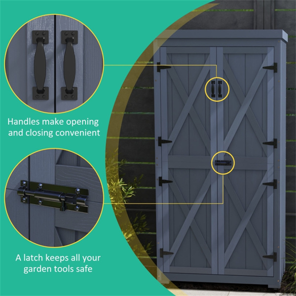 Wooden Garden Shed-7