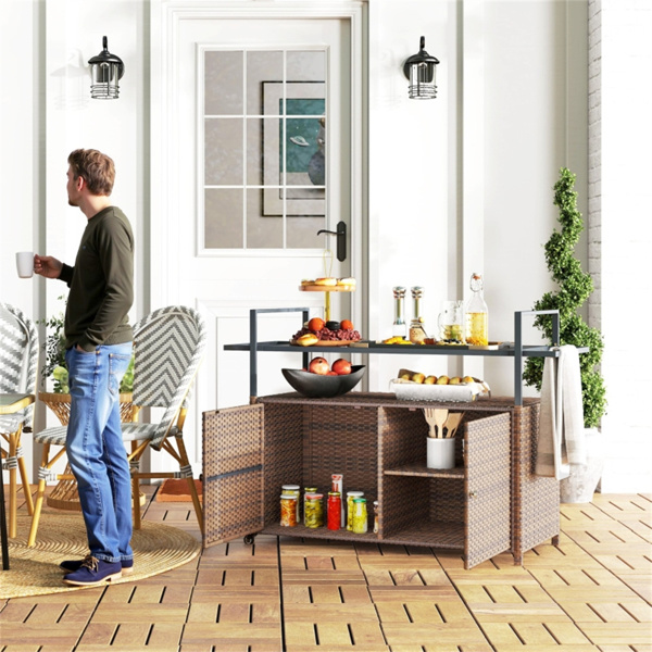 Outdoor Bar Table( Amazon Shipping)（Prohibited by WalMart）-2