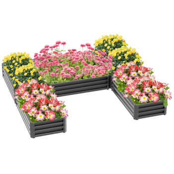 高架花园床/木制花盆 /木材种植箱（周末不发货）（ Amazon Shipping）（WalMart禁售）