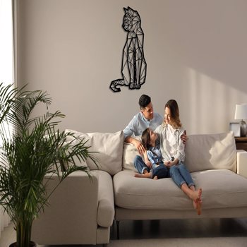 1PC Handmade animal metal wall art, rural wrought iron interior and exterior decoration, whimsical silhouette design, living room, bedroom, corridor, durable home decoration.Wall Sculptures
